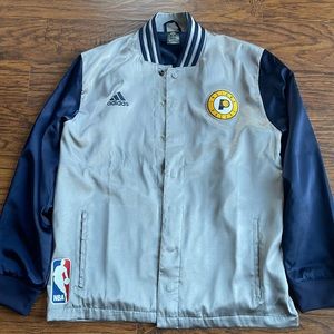 Adidas Indiana Pacers Warmup Jacket - Men’s - size Medium